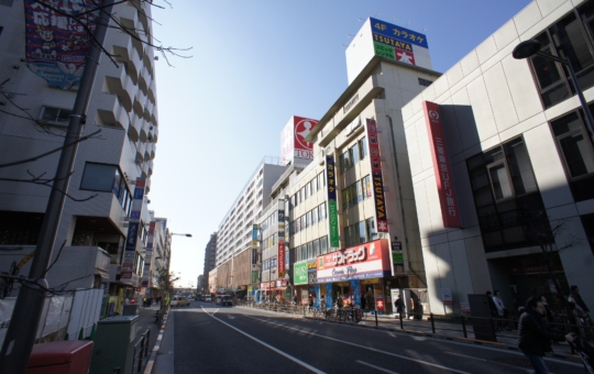 街の中心地　調布駅でお買い物②（調布駅南側エリア）