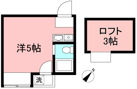 大きなロフトが魅力的☆彡（アラモードパレス）