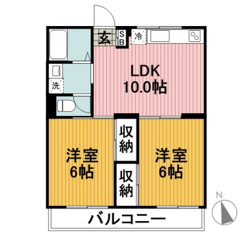 【🏠物件紹介🏠】LDK10帖以上の2LDK✨平和日吉ハイツ