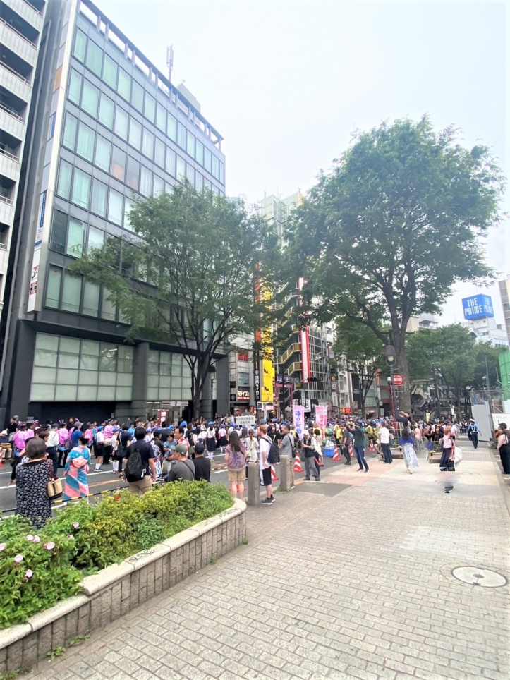 渋谷道玄坂・文化村【おはら祭り】！！