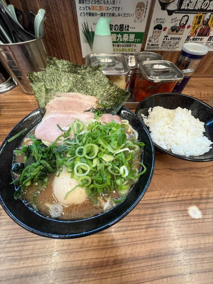 ☆ラーメン日記☆　横浜家系らーめん　二代目武道家