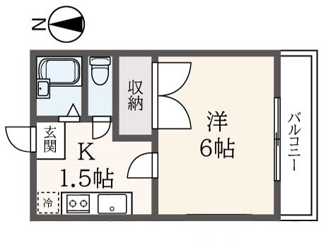 バスとトイレ別でこの安さ！？(ハイムあい)