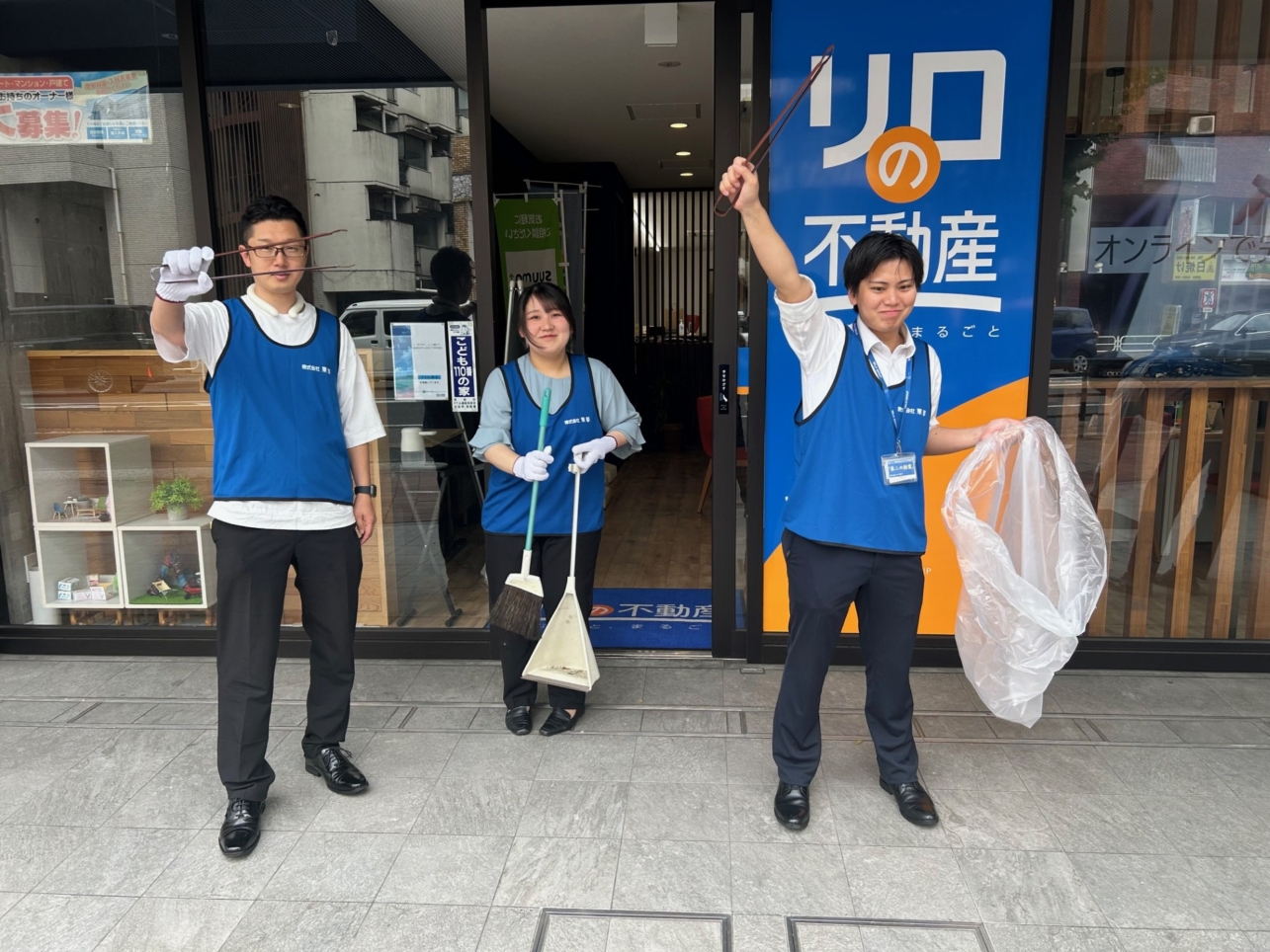 上大岡駅周辺の清掃活動をしました！