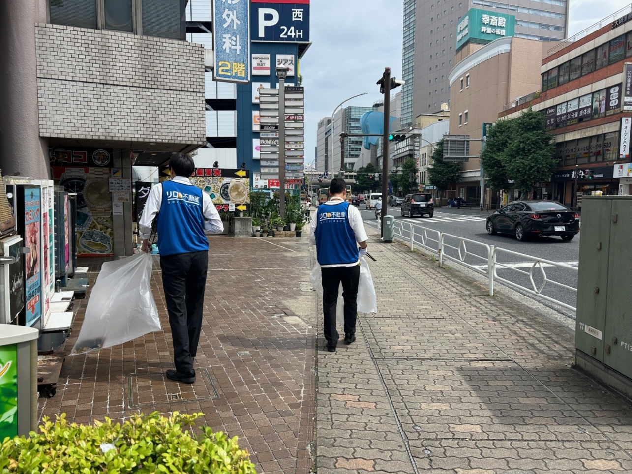 上大岡駅周辺の清掃活動をしました！