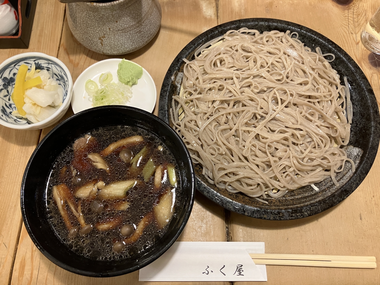 【ふく屋】美味しいお蕎麦、揚げ物★