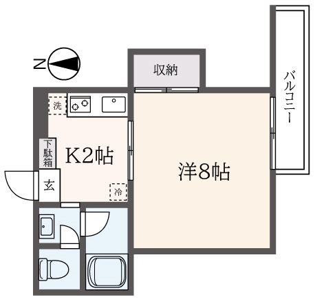 永福町駅徒歩7分、洋室8帖の好条件（ＳＡＷＲＥＹ　ＨＯＵＳＥ）