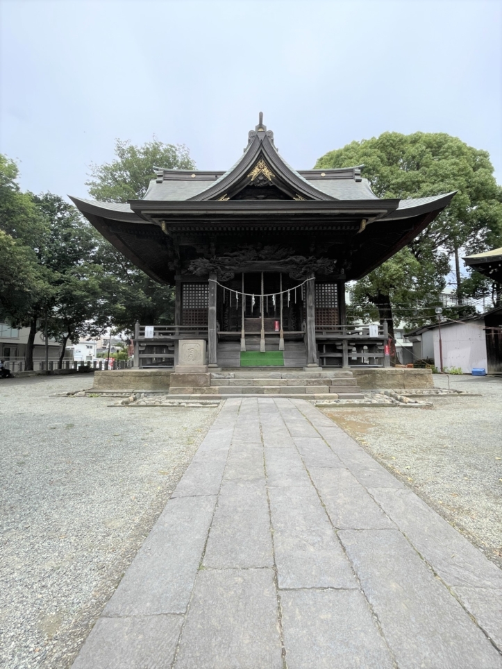 露店も出て賑わう夏祭り【登戸稲荷社】