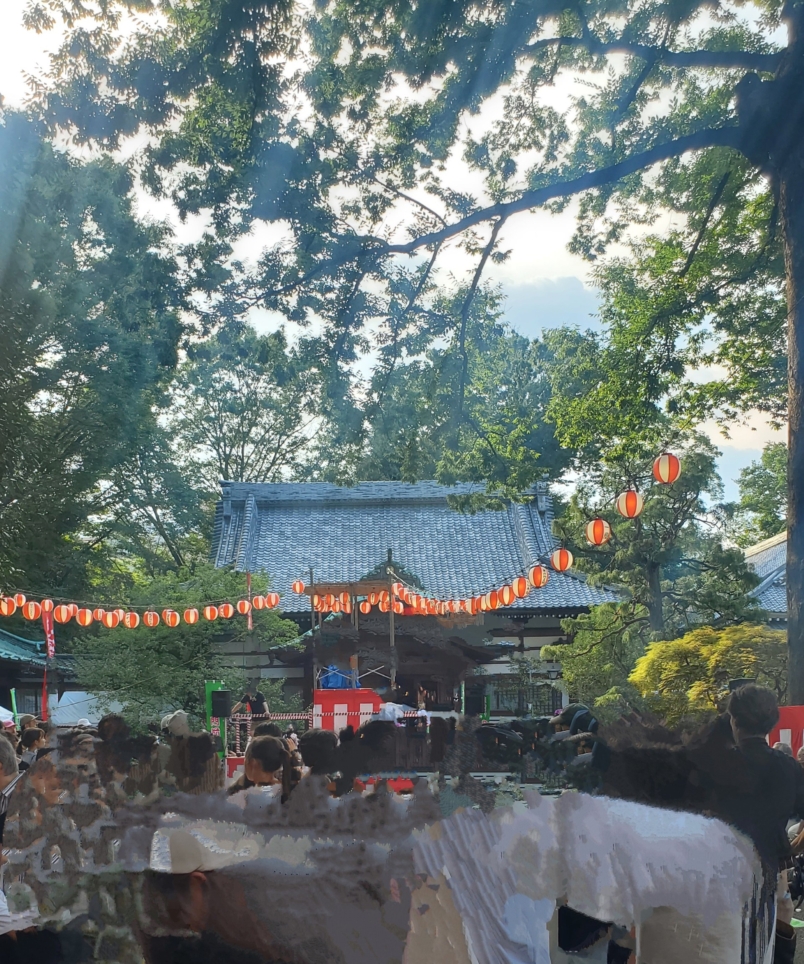 月窓寺門前市夏祭り🪭