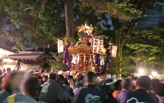 神明神社の秋季例大祭！