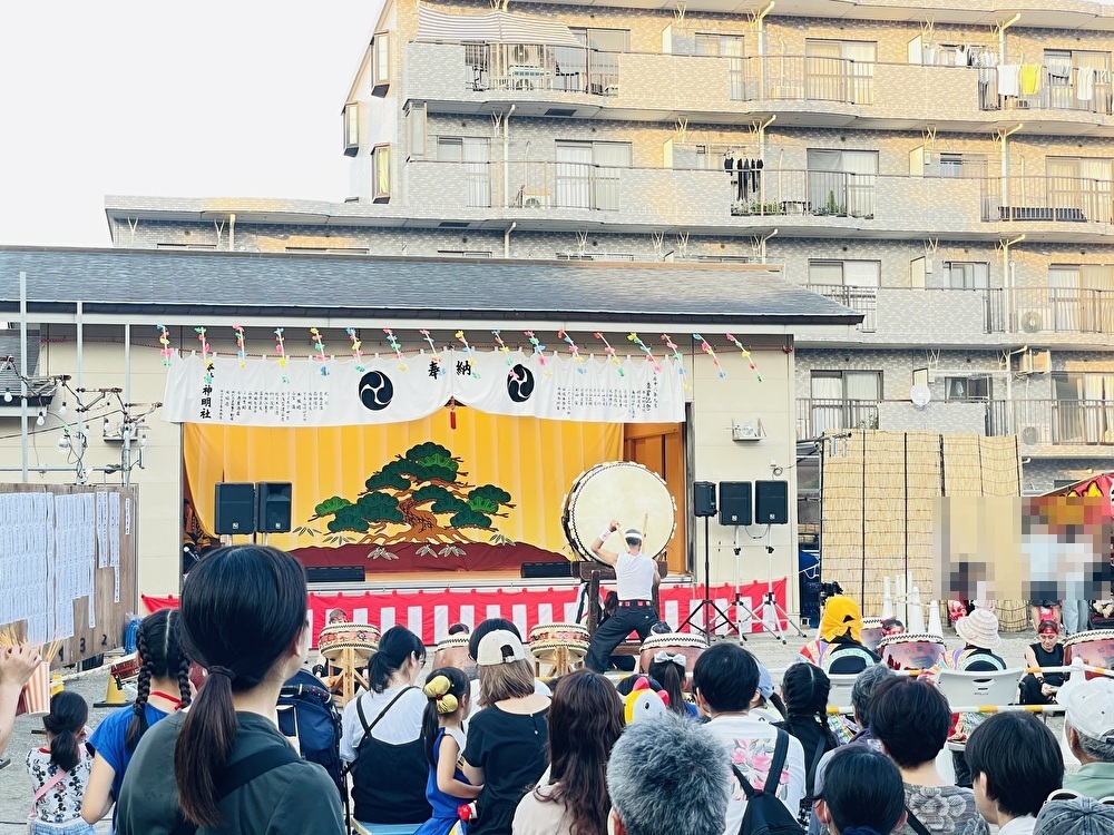 【旭区】本村神明社　例大祭