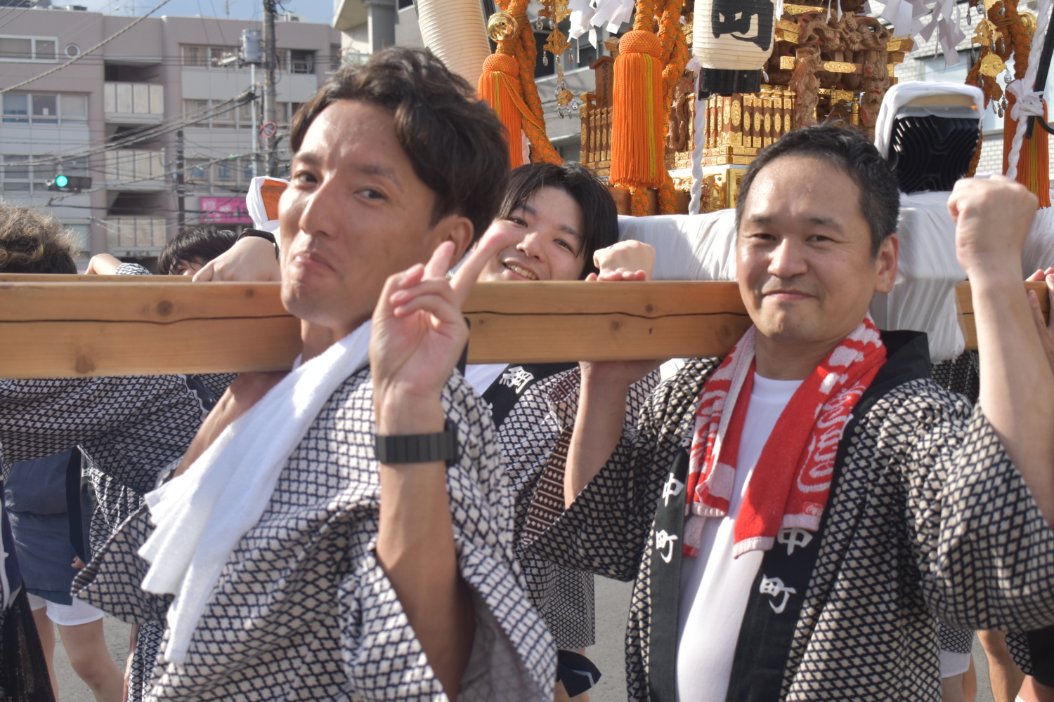 綱島店にて諏訪神社例大祭に参加しました