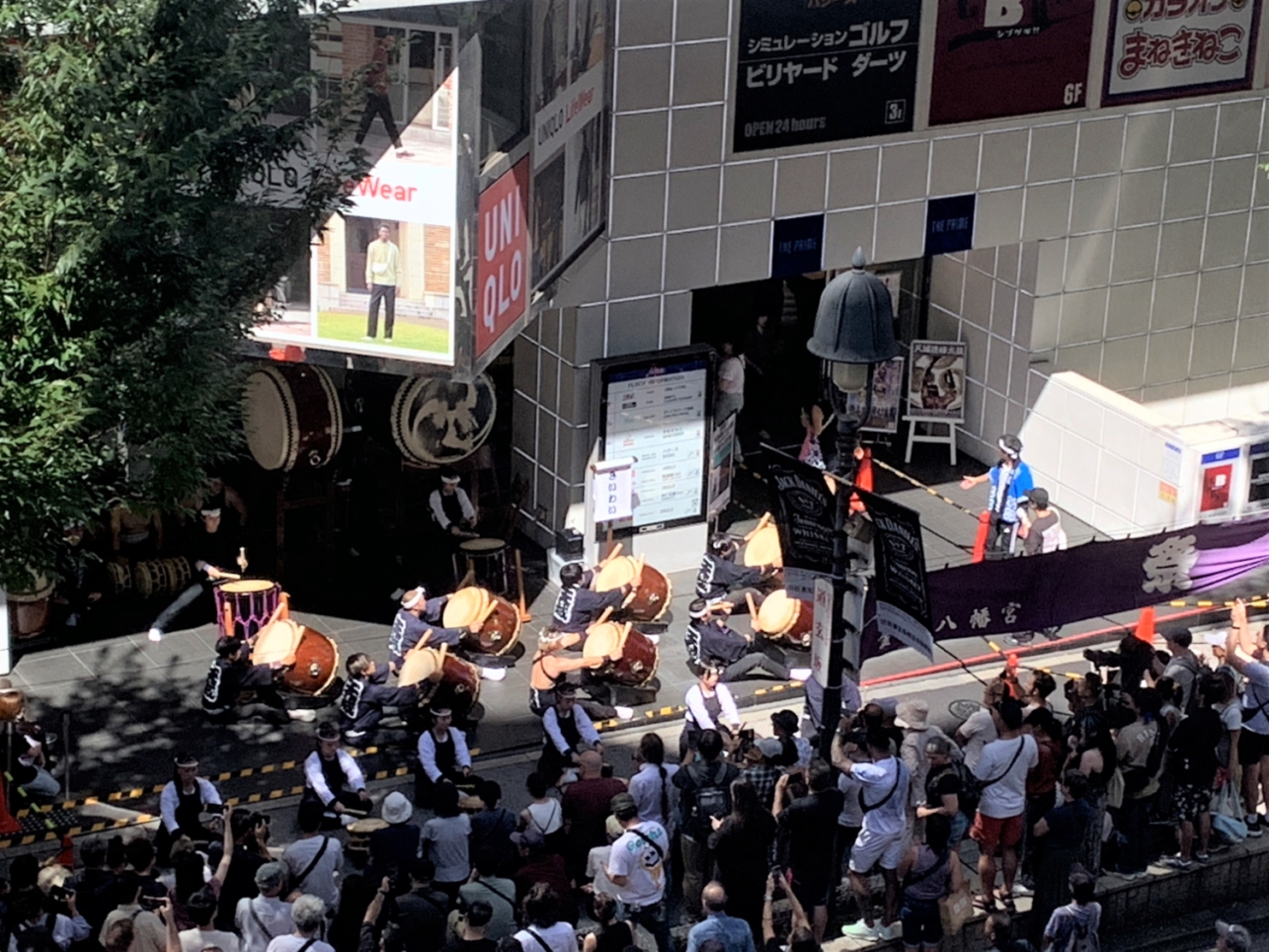 渋谷道玄坂で祭り！？【渋谷金王八幡宮例大祭】