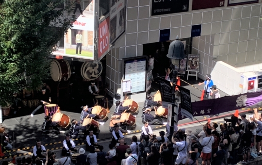 渋谷道玄坂で祭り！？【渋谷金王八幡宮例大祭】