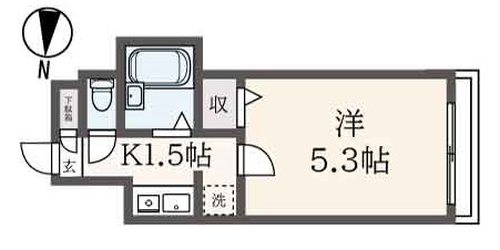 永福町徒歩5分、オートロック付き（永福町Ｖｏｉｒ）