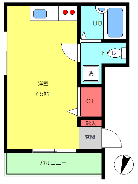 【当社管理物件】ソリッド大泉学園Ｂ棟　302