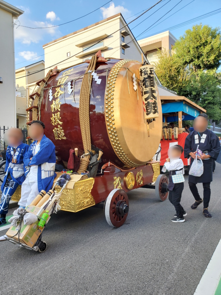 千歳船橋駅　稲荷森稲荷神社例大祭