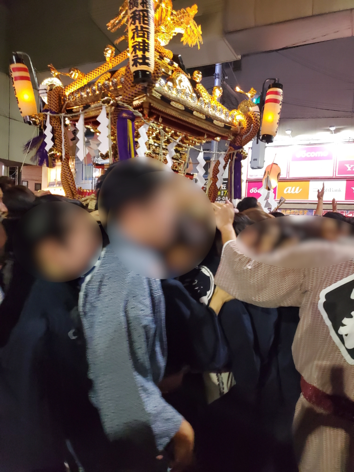 千歳船橋駅　稲荷森稲荷神社例大祭