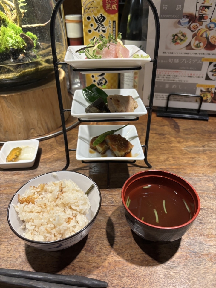 女性が喜ぶ和定食ランチ♪【旬菜酒房わらび】