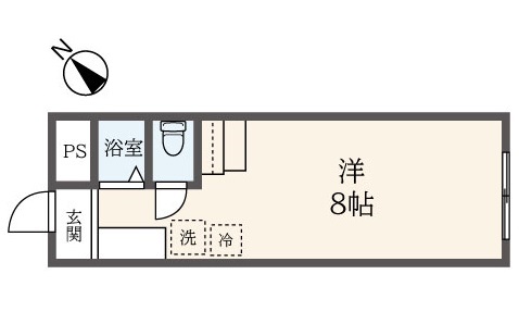 白タイルの外観も内装もオシャレな小平の物件です！