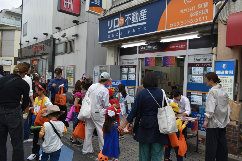 【永福町店】ハロウィンイベントに参加しました