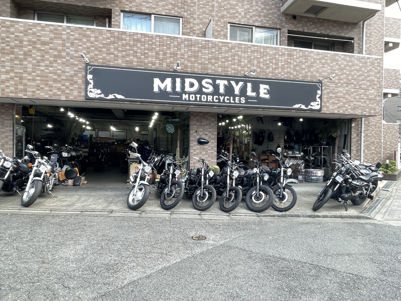 バイク好きな方へ🏍ノーマルからフルカスタムまで【Midstyle】