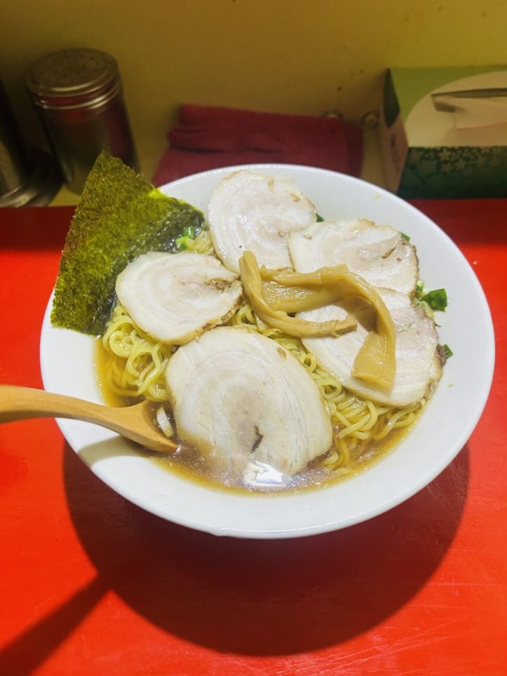 深夜の屋台ラーメン🍜