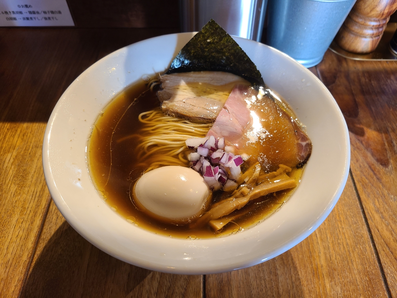 お昼ご飯、困ったときのラーメン！ 麺楽　軽波死🍜【武蔵新城駅】